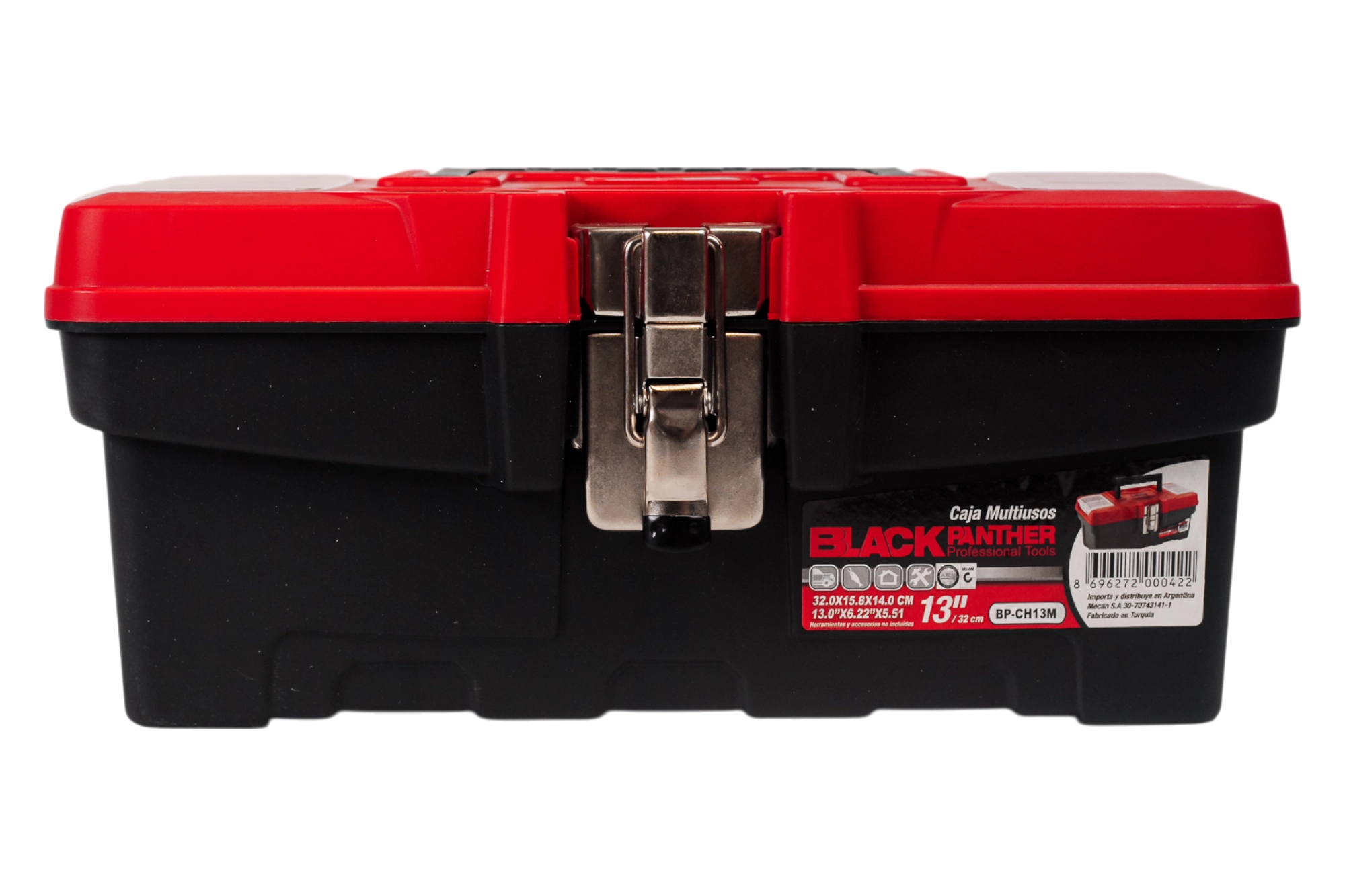 Caja Multiuso 13" / Traba Metálica