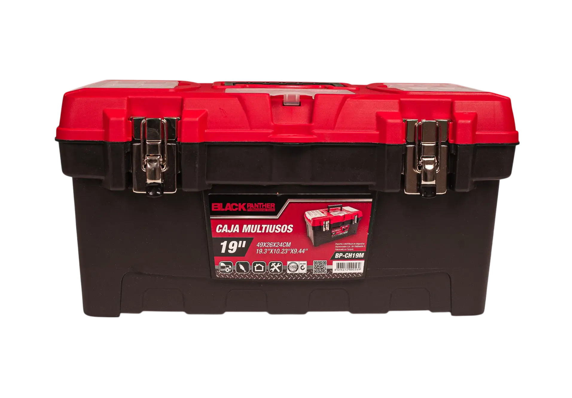 Caja Multiuso 19" / Traba Metálica