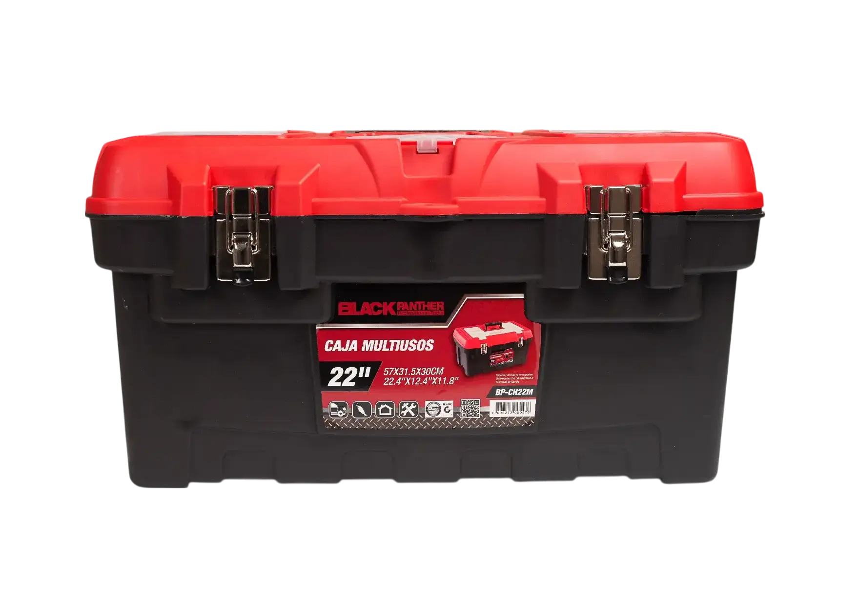 Caja Multiuso 22" / Traba Metálica