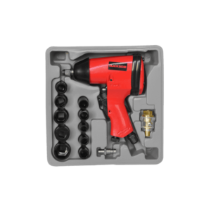Llave de Impacto Neumática - Incluye Kit de 17 Piezas