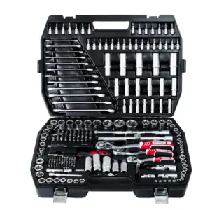 Juego de Bocallaves 216 Piezas 1/4"-1/2"-3/8''