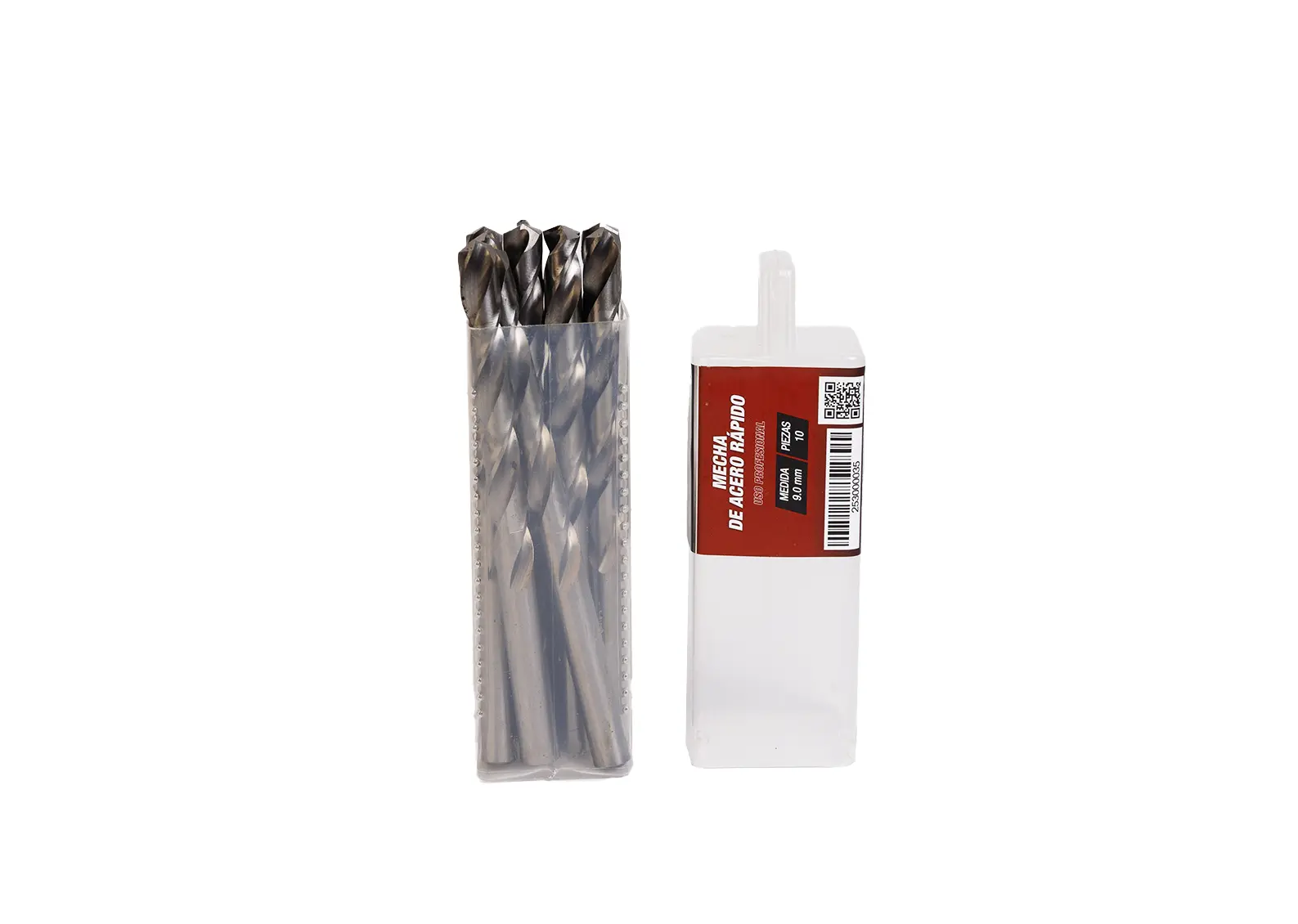 Mecha de Acero Rápido 9 mm - 10 un