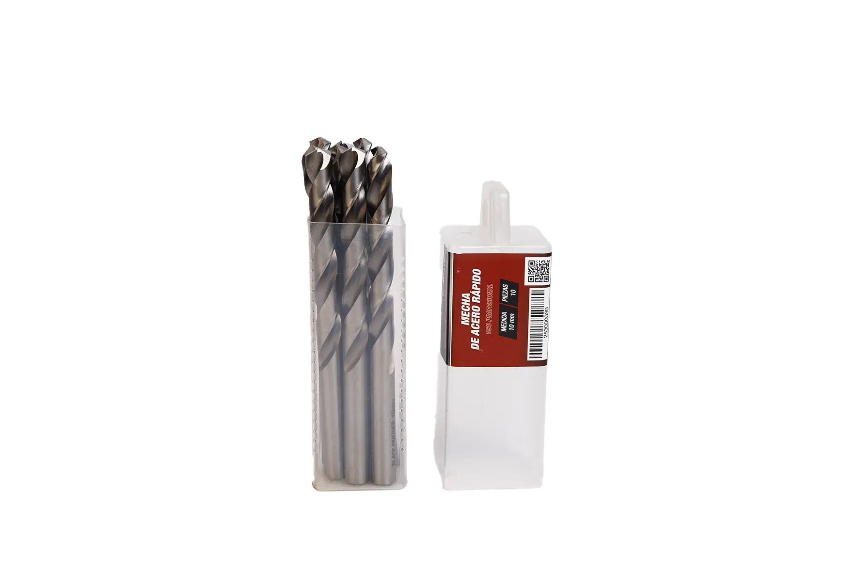Mecha de Acero Rápido 10 mm - 10 un