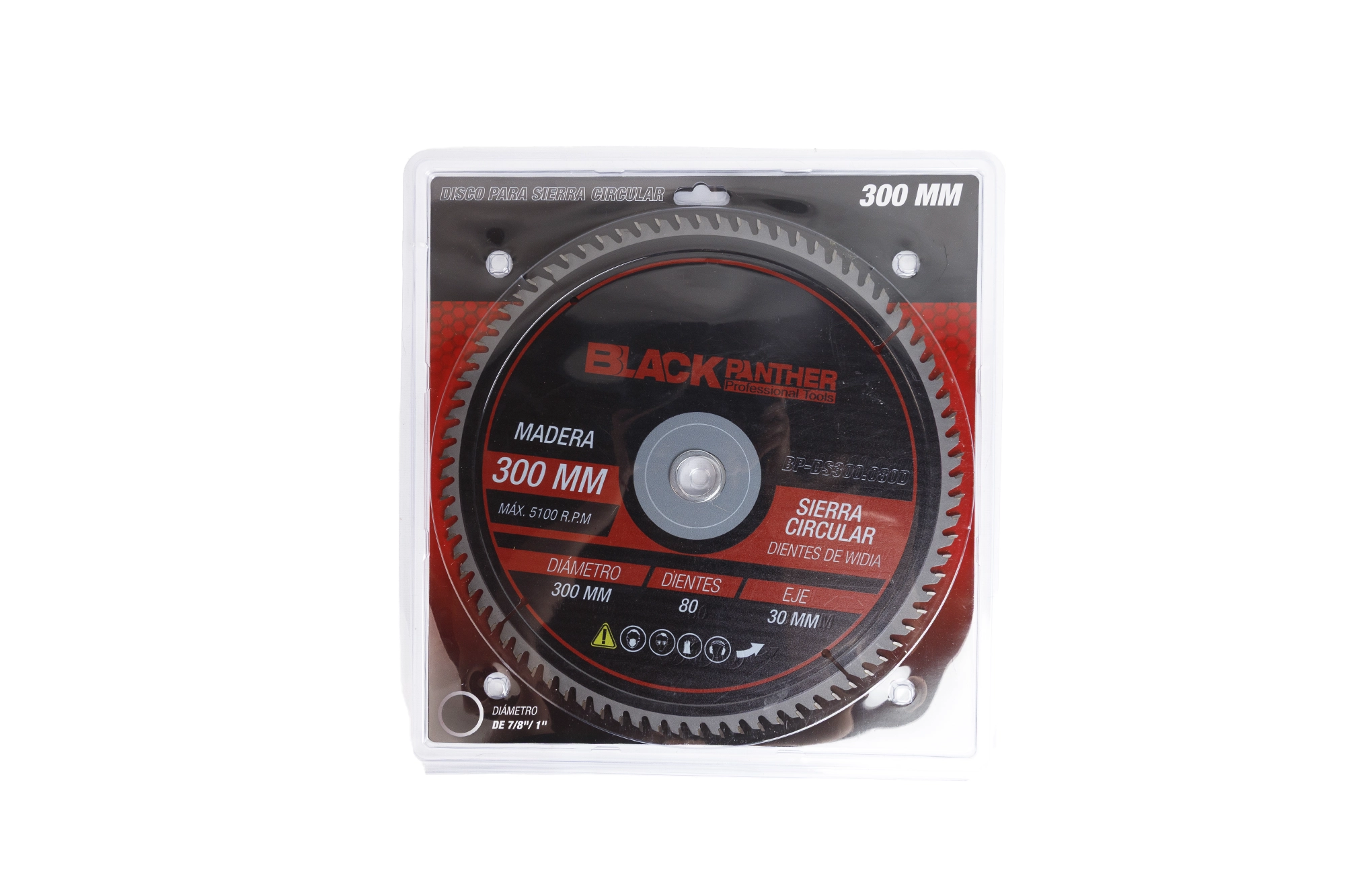 Disco de Sierra Circular 300 mm - Madera - 80 Dientes