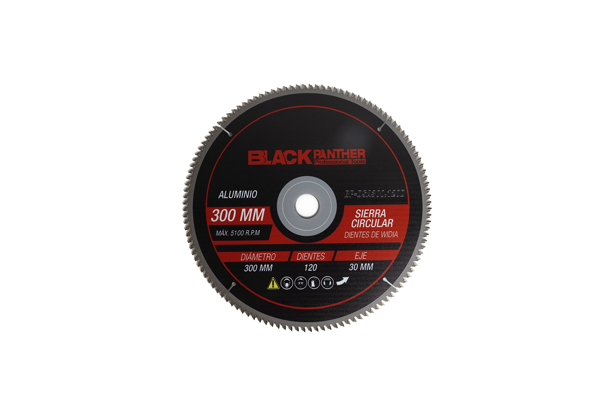 Disco de Sierra Circular 300 mm - Aluminio - 120 Dientes